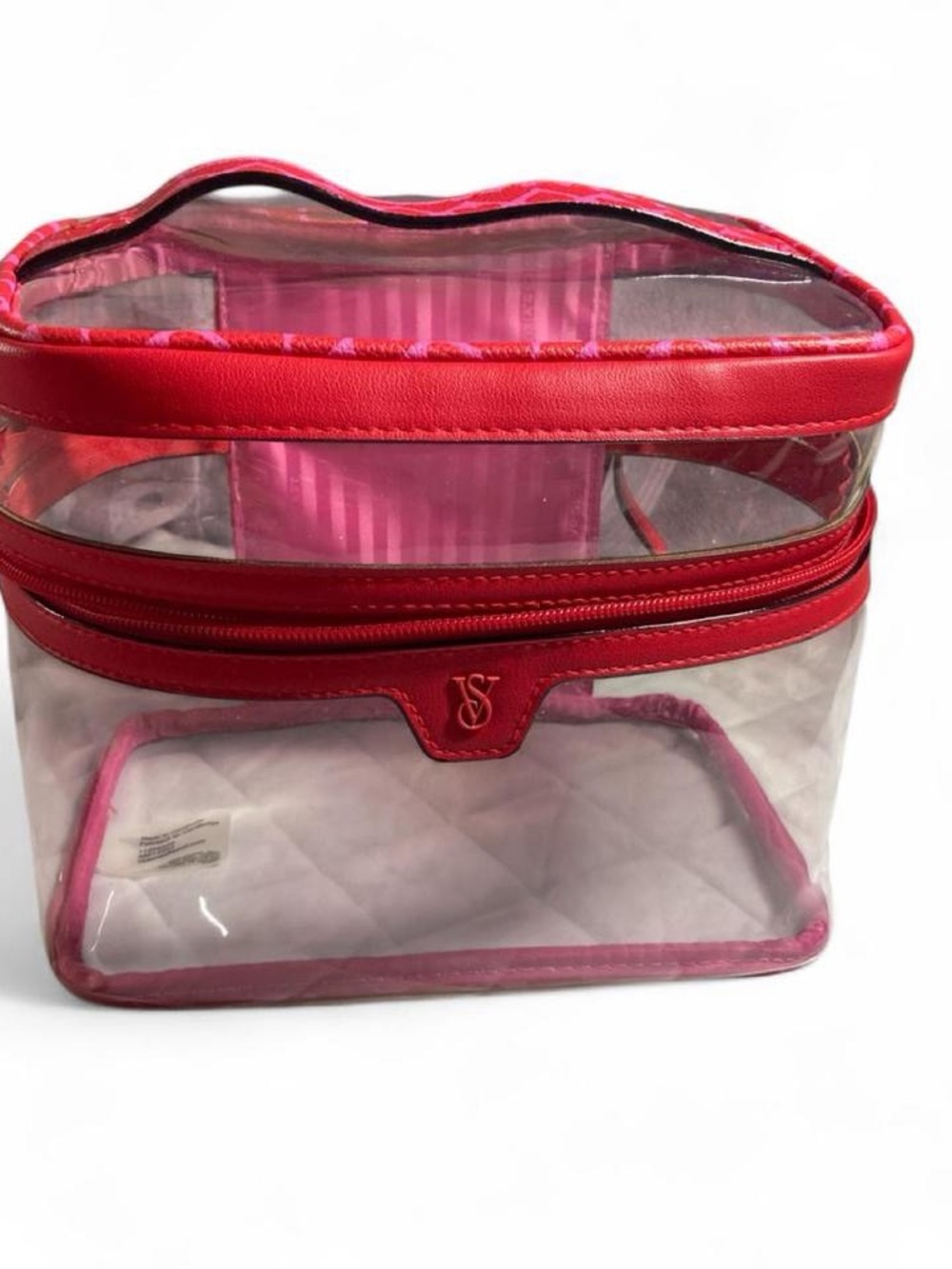 NWOT Victoria's Secret 4-in-1 Cosmetic Set Red & Pink Hearts (Limited Edition) - Picture 8 of 9